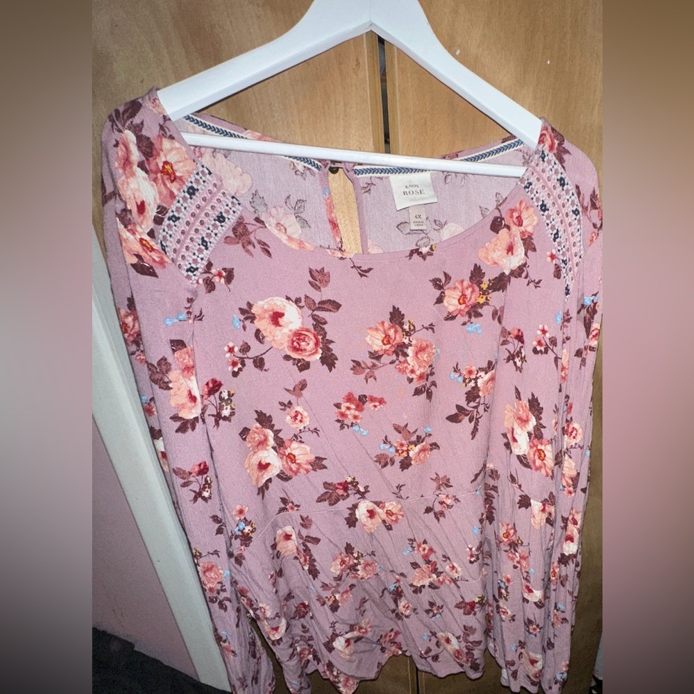 Long sleeve blouse
